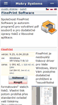 Mobile Screenshot of fineprint.cz