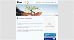 Desktop Screenshot of fineprint.ie